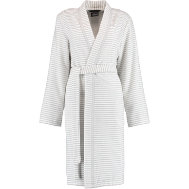Cawö 1214 Badjas Women Wit Zilver - outlet — outlet/retourdeal