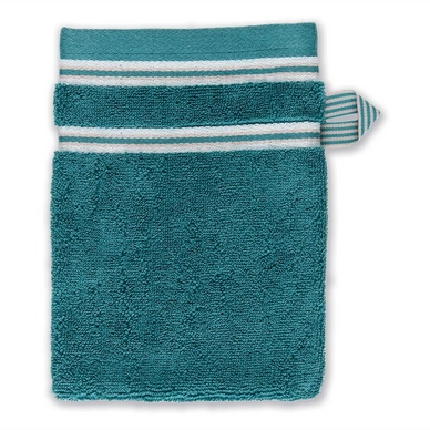 Beddinghouse x Van Gogh Museum Fleurir Washandje Blauw Katoen - outlet — outlet/retourdeal