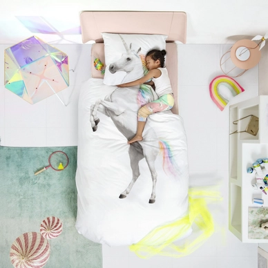 SNURK Unicorn Dekbedovertrek Percal - outlet — outlet/retourdeal