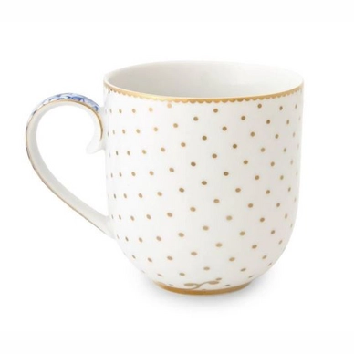 Pip Studio Royal Mok White Small 260 ml (Set van 2) - outlet — outlet/retourdeal