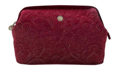 Pip Studio Velvet Quiltey Days Toilettas Dames Red Cosmetic Purse - outlet — outlet/retourdeal