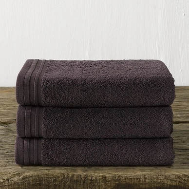 De Witte Lietaer Imagine Handdoeken Brown set van 3 - outlet — outlet/retourdeal