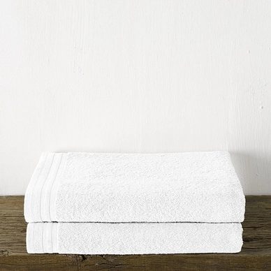 De Witte Lietaer Imagine Douchelakens White (set van 2) (70 x 140 cm) - outlet — outlet/retourdeal