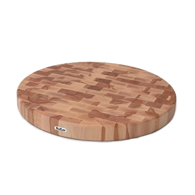 Butler Beuk Kops Snijplank Rond (Ø 40 x 4 cm) - outlet — outlet/retourdeal