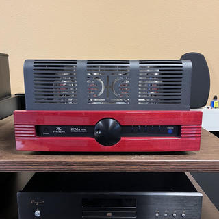 Synthesis Roma 510AC red wood front (occasion) - tweedehands · stereo versterker — outlet/retourdeal