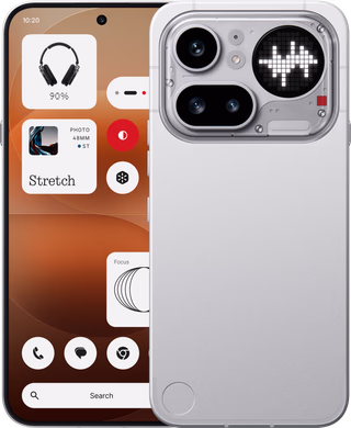 Nothing Phone (4a) Pro 256GB Zilver 5G - tweedekans · geen oplader meegeleverd — outlet/retourdeal