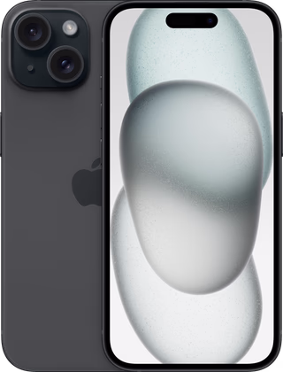 Apple iPhone 15 256GB Zwart - refurbished — outlet/retourdeal