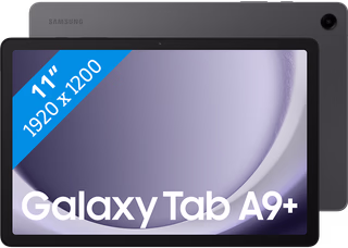 Samsung Galaxy Tab A9 Plus 11 inch 64GB Wifi Grijs - onbeschadigd · geen oplader meegeleverd — outlet/retourdeal
