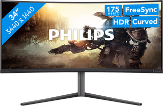 Philips Evnia 34M2C6500/00 QD-OLED Curved - onbeschadigd — outlet/retourdeal