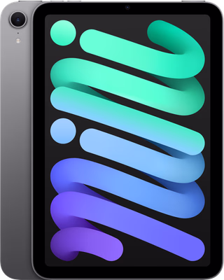 Apple iPad mini 7 (2024) 256GB Wifi Space Gray - tweedekans · geen oplader meegeleverd — outlet/retourdeal