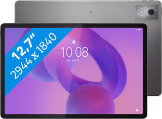 Lenovo Idea Tab Pro 12 7 inch 128GB Wifi Grijs Mat Scherm met Stylus - tweedekans · geen oplader meegeleverd — outlet/retourdeal
