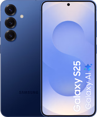 Samsung Galaxy S25 128GB Donkerblauw 5G - tweedekans · geen oplader meegeleverd — outlet/retourdeal