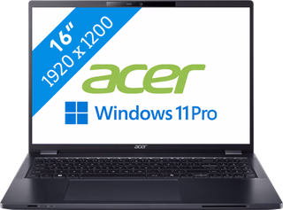 Acer TravelMate P4 16 TMP416-53-TCO-7310 QWERTY - onbeschadigd · geen oplader meegeleverd — outlet/retourdeal