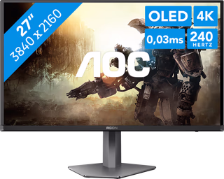 AOC AG276UZD QD-OLED - onbeschadigd — outlet/retourdeal