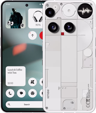 Nothing Phone (3) 256GB Wit 5G - tweedekans · geen oplader meegeleverd — outlet/retourdeal