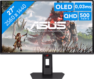 ASUS ROG Strix XG27AQDPG QD-OLED - onbeschadigd — outlet/retourdeal