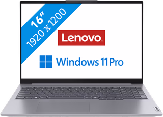 Lenovo ThinkBook 16 G7 ARP - onbeschadigd · geen oplader meegeleverd — outlet/retourdeal