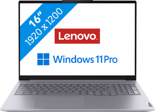 Lenovo ThinkBook 16 G8 IRL - onbeschadigd · geen oplader meegeleverd — outlet/retourdeal