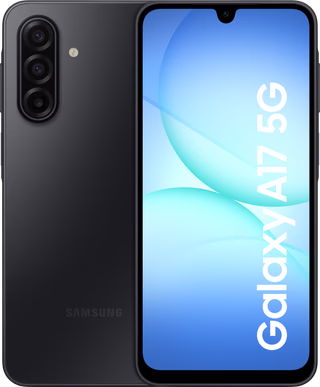 Samsung Galaxy A17 128GB Zwart 5G - tweedekans · geen oplader meegeleverd — outlet/retourdeal
