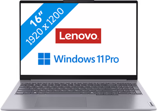 Lenovo ThinkBook 16 G7 ARP - onbeschadigd · geen oplader meegeleverd — outlet/retourdeal