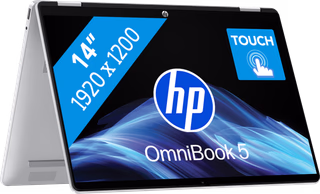 HP OmniBook 5 Flip 14-fp0970nd - onbeschadigd · geen oplader meegeleverd — outlet/retourdeal