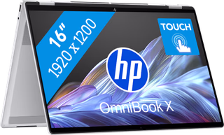 HP OmniBook X Flip Copilot+ PC 16-as0973nd - onbeschadigd · geen oplader meegeleverd — outlet/retourdeal