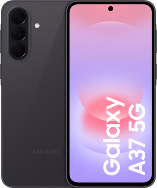 Samsung Galaxy A37 128GB Zwart 5G - onbeschadigd · geen oplader meegeleverd — outlet/retourdeal