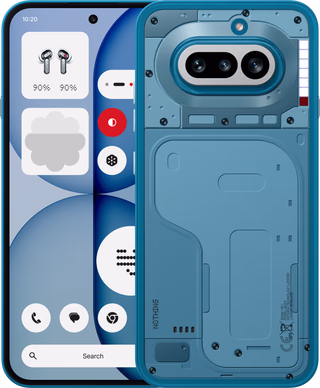 Nothing Phone (4a) 256GB Blauw 5G - tweedekans · geen oplader meegeleverd — outlet/retourdeal