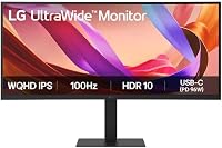 LG UltraWide 34U650A-B 34 inch Ultra Large PC Monitor - onbeschadigd — outlet/retourdeal