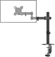Bracwiser Enkele Volledig Verstelbare Monitorarm Stand Mount voor - outlet/retourdeal