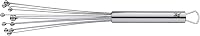 WMF 1872316030 Profi Plus Bolletjesgarde 27 cm Cromargan® hoogwaardig - outlet/retourdeal
