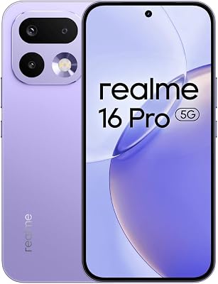 Realme 16 Pro 5G 8GB/512GB Paars (Orchid Purple) Dual SIM - outlet/retourdeal