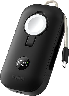 Belkin BoostCharge Pro 10000mAh Power Bank met Apple Watch Oplader - outlet/retourdeal