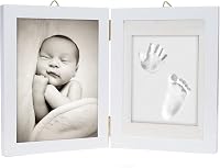 Chuckle Baby Voetafdruk en Handafdruk Houten Fotolijst Kit (12 - outlet/retourdeal