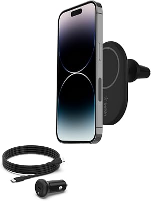 BELKIN Magnetic Wireless Car Vent Mount - outlet/retourdeal