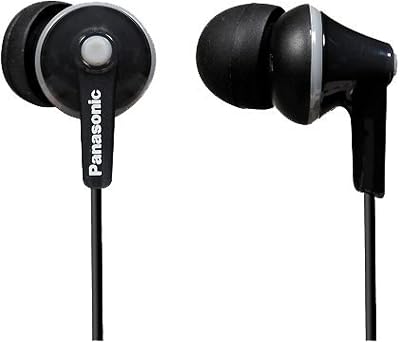 Panasonic RP-HJE125E-K In-Ear-Koptelefoon (Incl. 3 Maten Ear Buds - outlet/retourdeal
