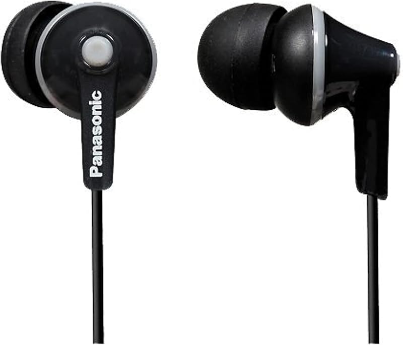Panasonic RP-HJE125E-K In-Ear-Koptelefoon (Incl. 3 Maten Ear Buds - outlet/retourdeal