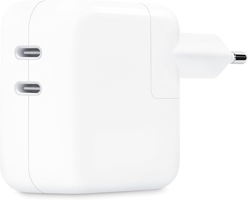 Apple Lichtnetadapter van 35 W met twee USB‑C-poorten ​​​​​​​ - outlet/retourdeal