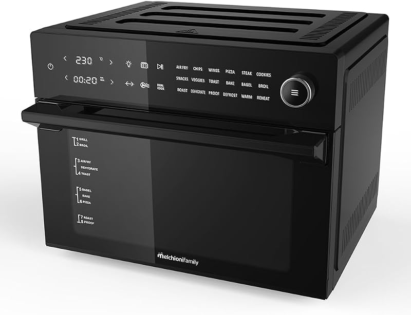 Melchioni Family Benedetta Airfryer met capaciteit 30 liter - outlet/retourdeal