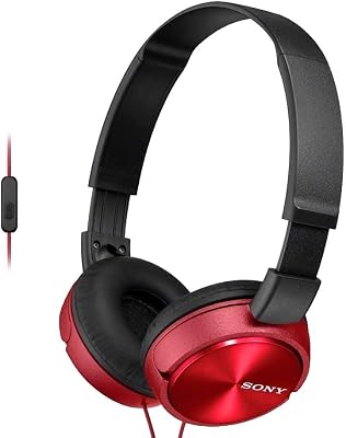Sony MDR-ZX310APR.CE7 Lifestyle koptelefoon met microfoon 25 EU rood - outlet/retourdeal