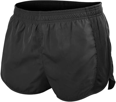 Sport Heren Sport 1 "Elite Split Rennen Shorts met Kant Mesh Paneel - outlet/retourdeal