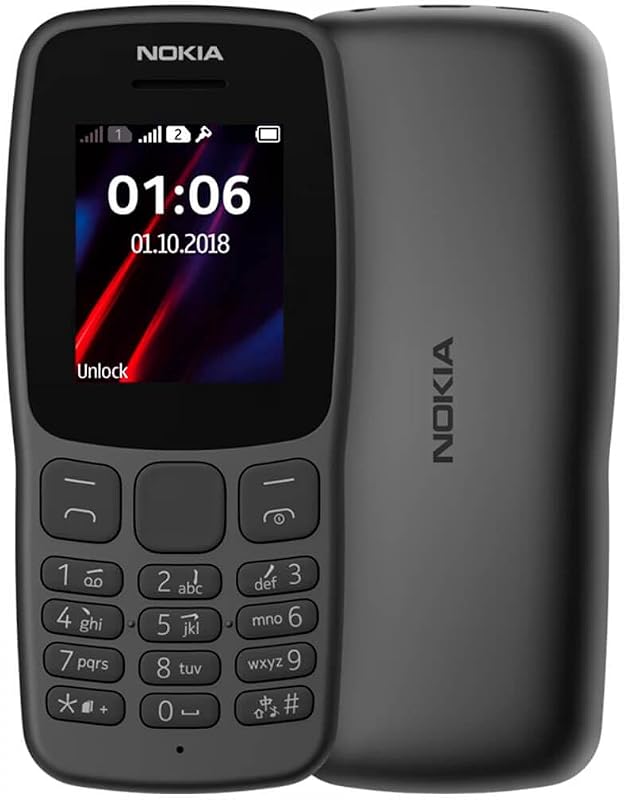 Nokia 106 (2018) 4G Negro (Black) Dual SIM - outlet/retourdeal