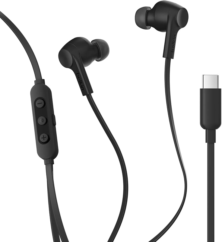 Belkin SoundForm ANC Oortjes met Draad met USB-C Connector - outlet/retourdeal