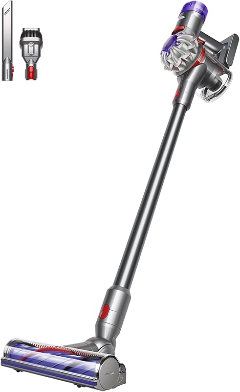 Dyson V8 Advanced draadloze steelstofzuiger (zilver/nikkel) - outlet/retourdeal