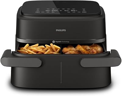 Philips Airfryer 1000 Serie met twee manden - outlet/retourdeal