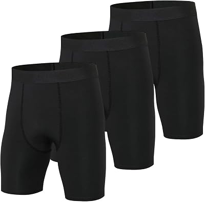 Niksa 3-delige compressieshorts voor heren - outlet/retourdeal