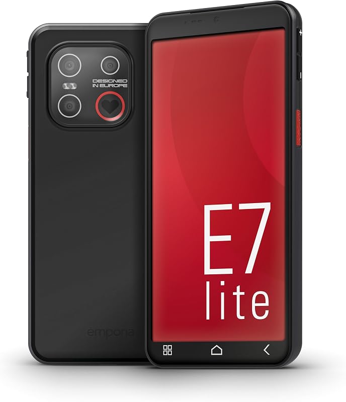 EMPORIA SMART.7lite Senioren-Smartphone Android 15 - outlet/retourdeal
