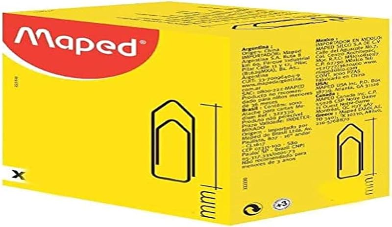 Maped Box met 1000 paperclips - outlet/retourdeal