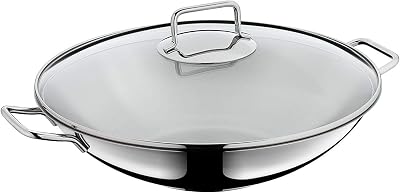 WMF Party Macao Wok 36 cm + glazen deksel - outlet/retourdeal