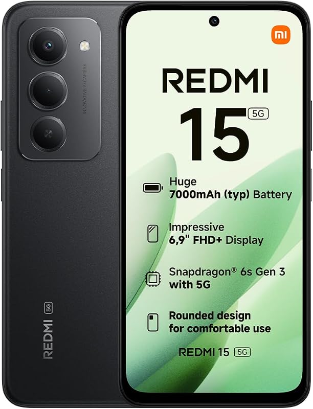 XIAOMI Redmi 15 5G Smartphone 8+256GB - outlet/retourdeal